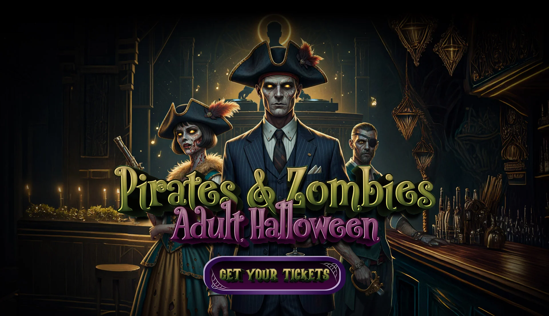Pirates & Zombies Adult Halloween Event
